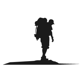 Mountaineer Silhouette 