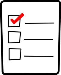 Checklist Icon - Visual Representation of Task Completion