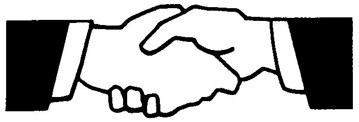 Handshake Illustration - Symbol of Agreement, Partnership & Trust