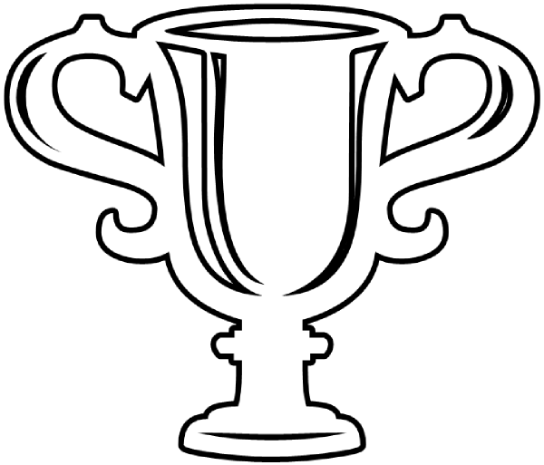Soccer Trophies Clipart 