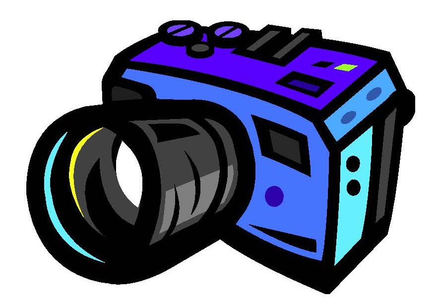 Digital Camera Illustration - Vibrant Cartoon Photography Icon