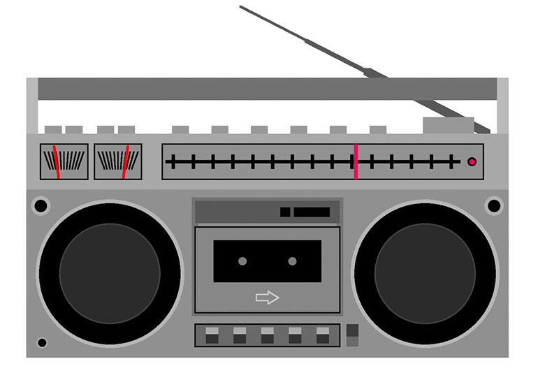 Boombox cliparts 