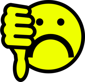 Thumbs Up Down Clipart