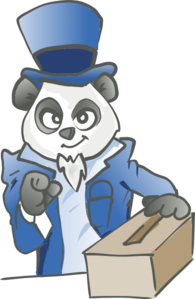 Panda Charity Mascot - Friendly Donation Campaign Illustration