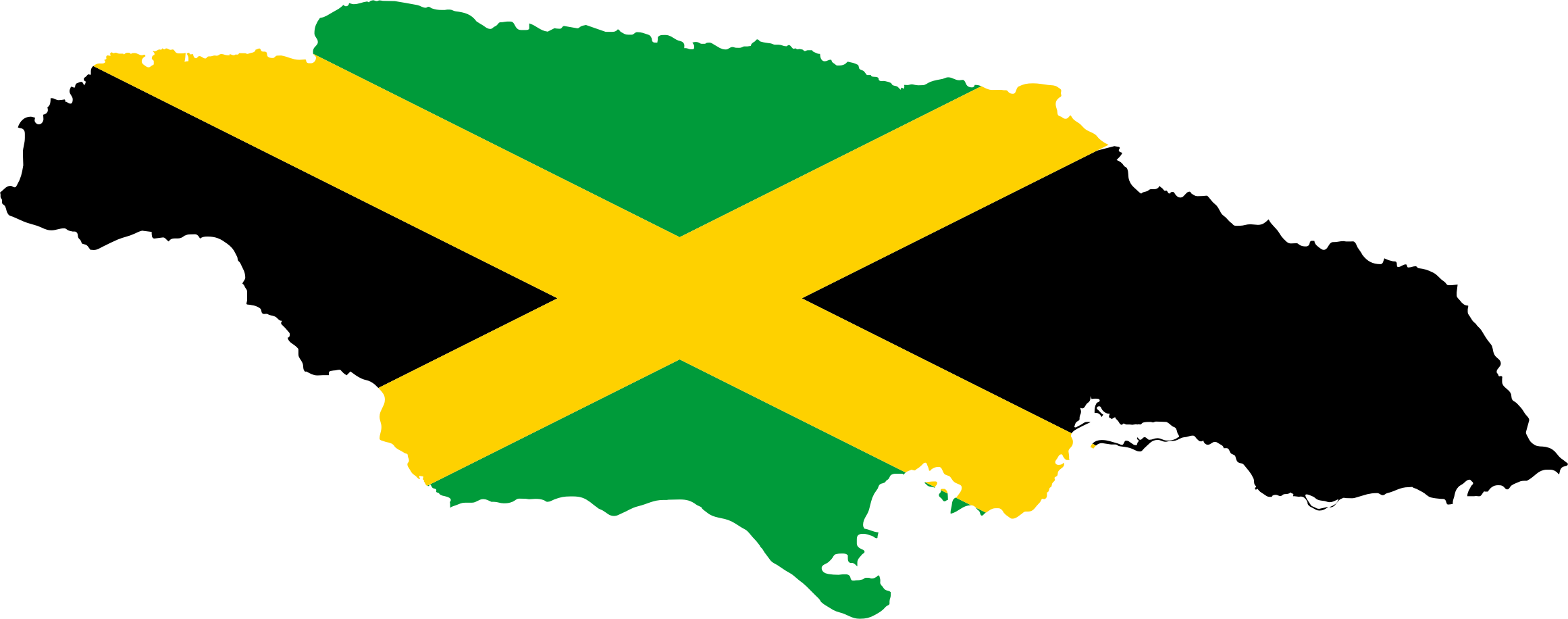 Clipart jamaican flag