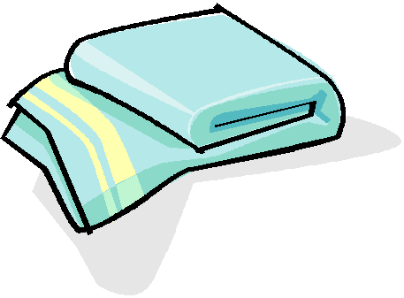 warm blankets clip art