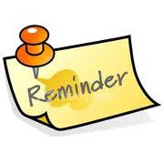 Friendly Reminders  Clip art, Reminder, Friendly