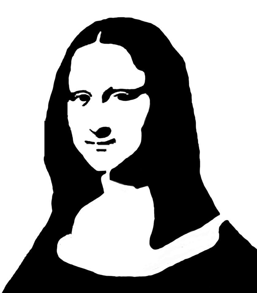 Free Mona Lisa Black And White Download Free Mona Lisa Black And White