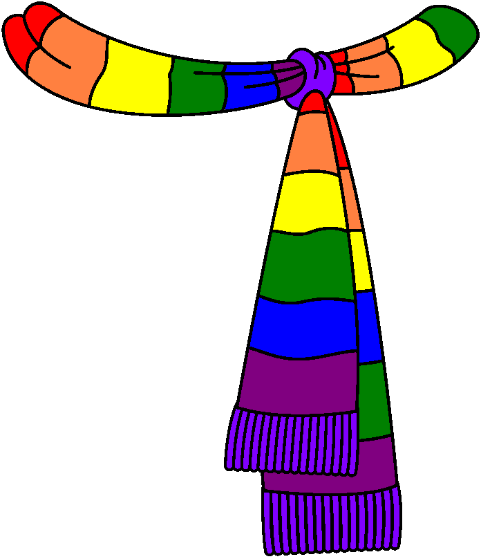 Rainbow Pride Scarf - Symbol of Diversity and Unity