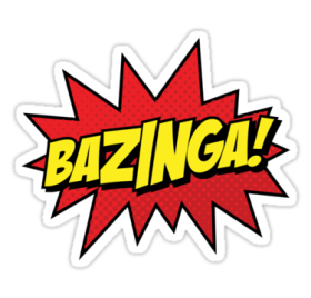 big bang theory bazinga png - Clip Art Library