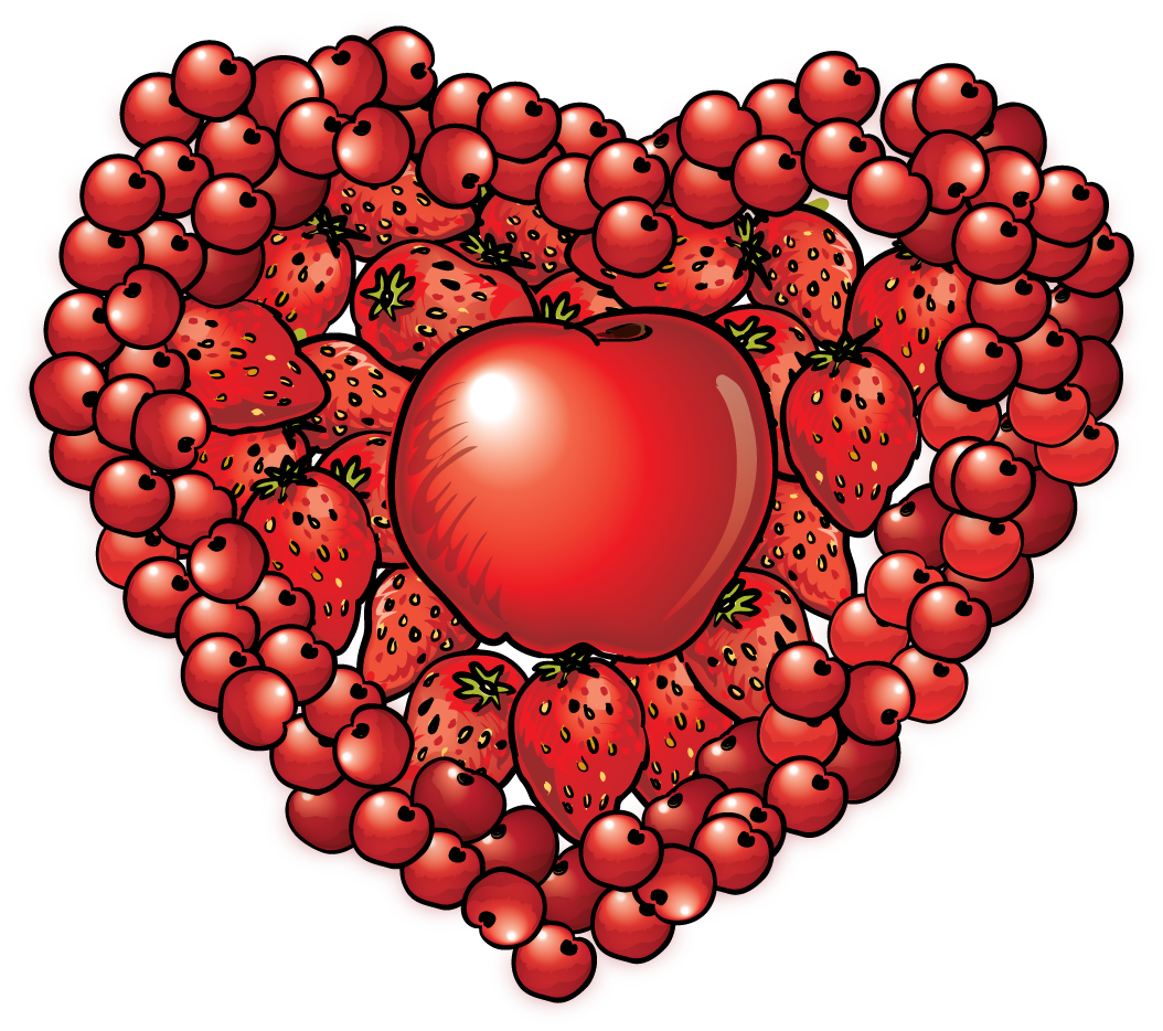 Фруктовые сердца. Фрукты для сердца. Найди сердечко. Клипарт сердце из фруктов. Сердце из еды без фона.