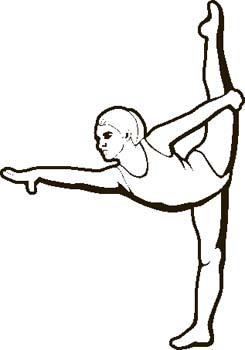 qca gymnastics clipart