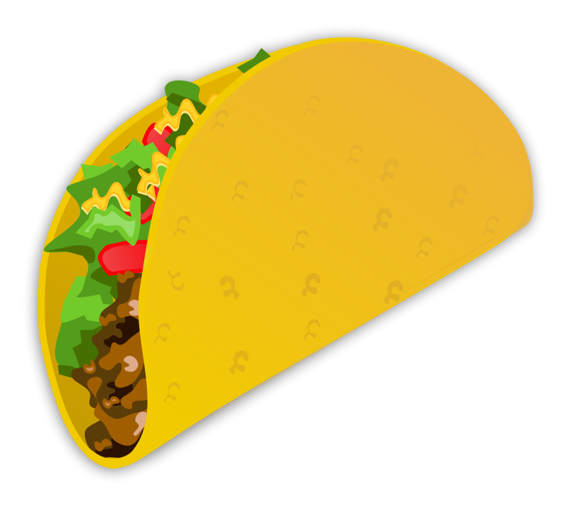 Taco Clipart Free Clipart Image 