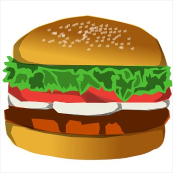 Free hamburgers clipart free clipart graphics image and photos 