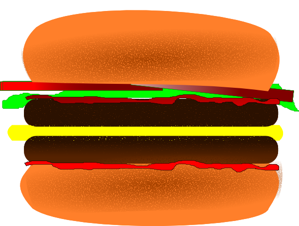 Free hamburgers clipart free clipart graphics image and photos 