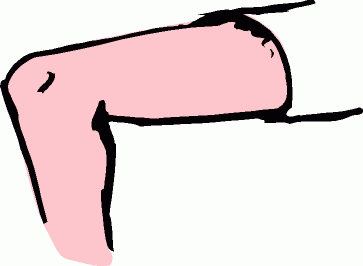 Knee Clipart Black And White 