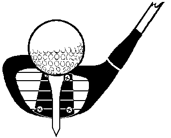Golf Clubs Clip Art