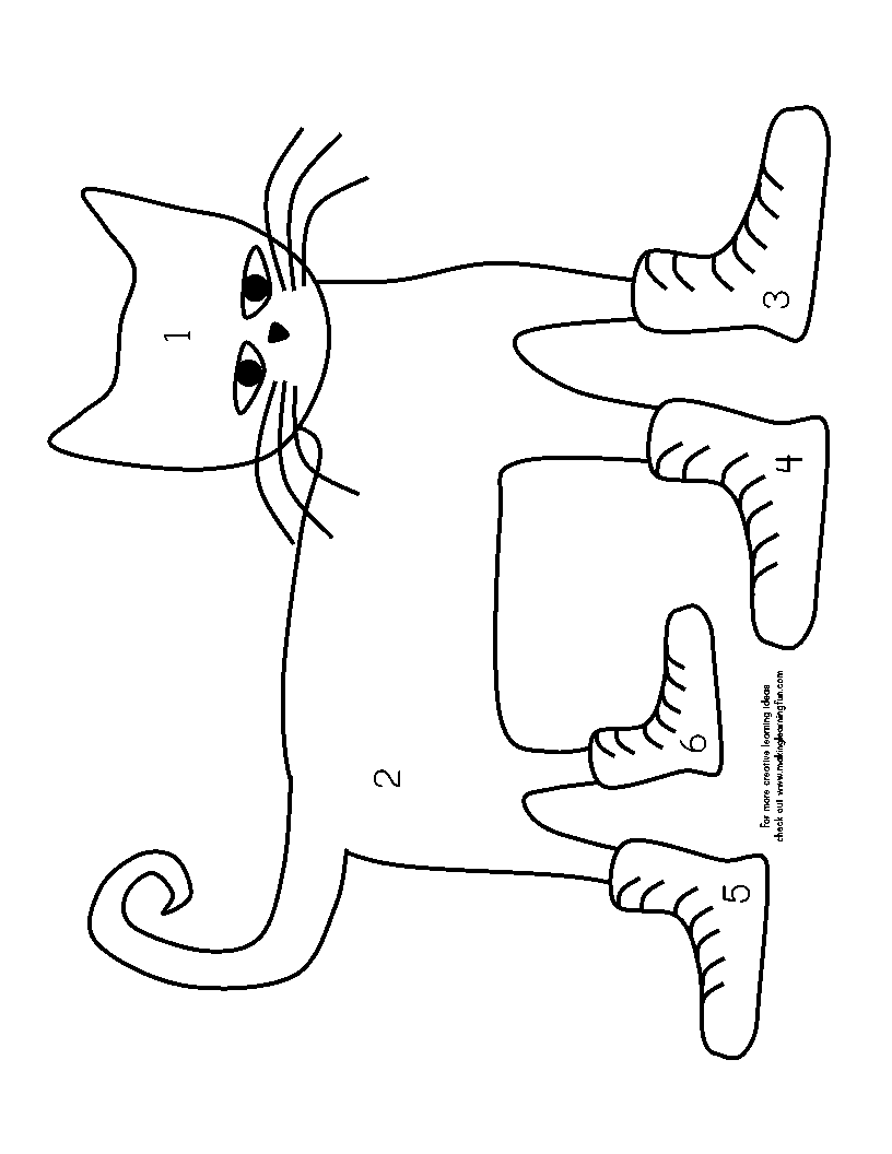 Pete The Cat Free Clipart 