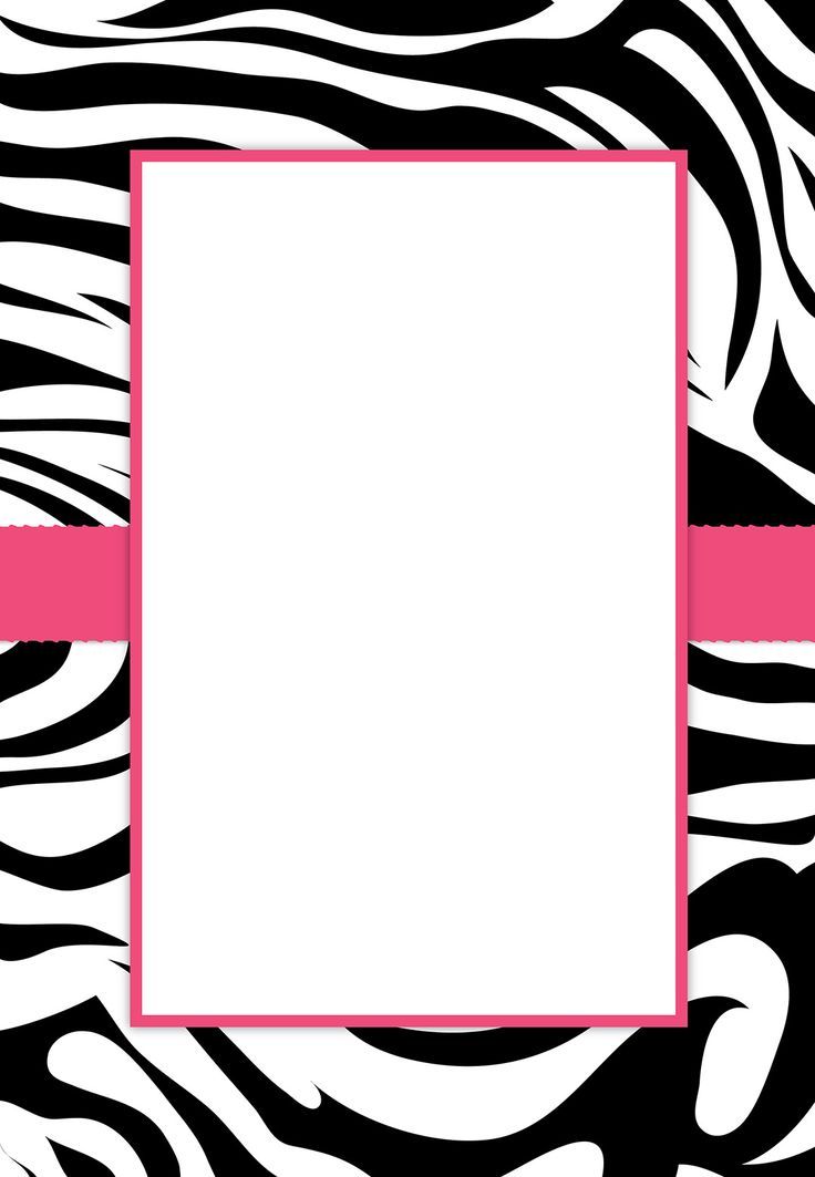 Zebra Print Clip Art Free 