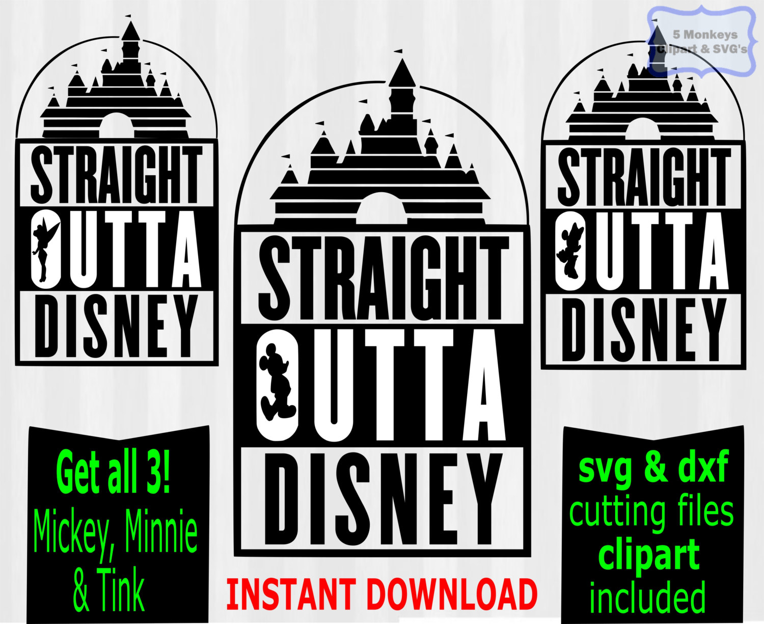Popular items for clipart disney