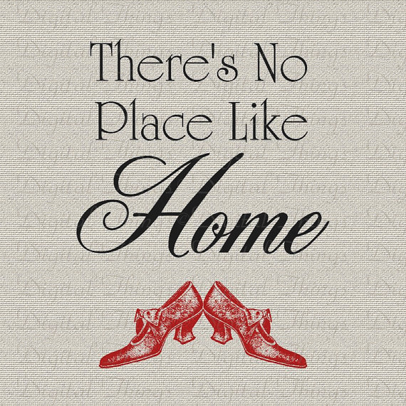 No Place Like Home Wizard Of Oz Clipart