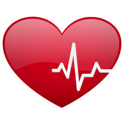 fast heartbeat clipart