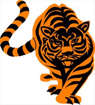 tiger paw clip art