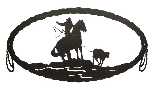 Team Roping Silhouette Clipart 