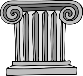 Roman Column Clipart