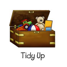 Tidy Up - Organize Toys with a Classic Wooden Toy Chest