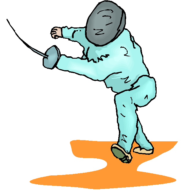 Olympic Fencing Clipart Clip Art Library