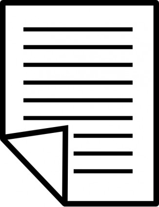 Document Clip Art 