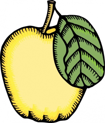 Snack apple clip art vector graphic free clipart image image 