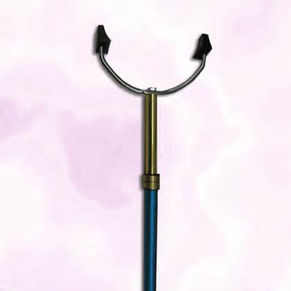 Extendable Grabber Tool with Hook and Rubber Tips - Utility Pole for High-Reach Tasks