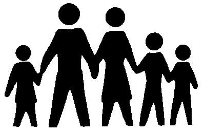 Image Of Families Clipart 