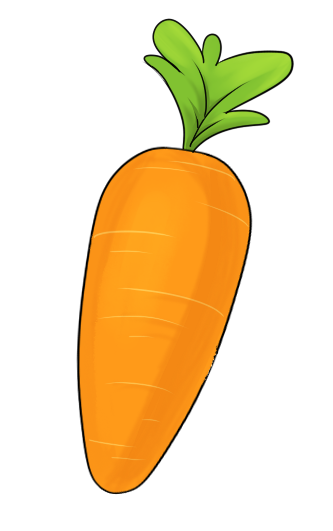 lucy carrots clipart