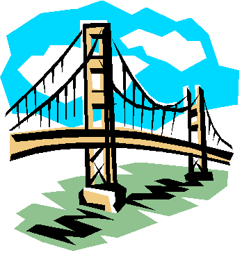Golden Gate Bridge Illustration - Iconic San Francisco Landmark Art