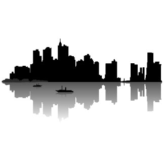 Cityscape gallery for chicago skyline clip art free image