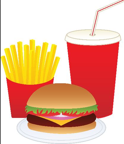 Funny Fast Food Clipart