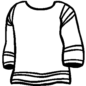 jersey template - Clip Art Library
