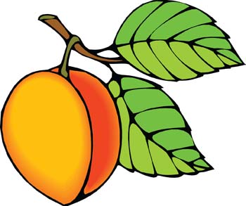 Cartoon Peaches Tree