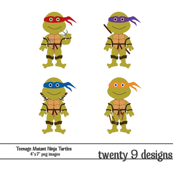tartaruga ninja baby png - Clip Art Library