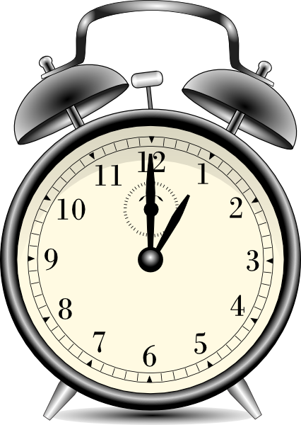 Free to Use , Public Domain Alarm Clock Clip Art