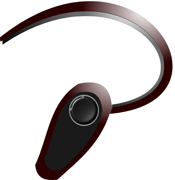 Bluetooth Headset Clip Art 