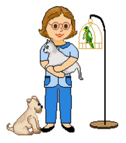 Veterinary Care Professional with Pets - Compassionate Animal Treatment