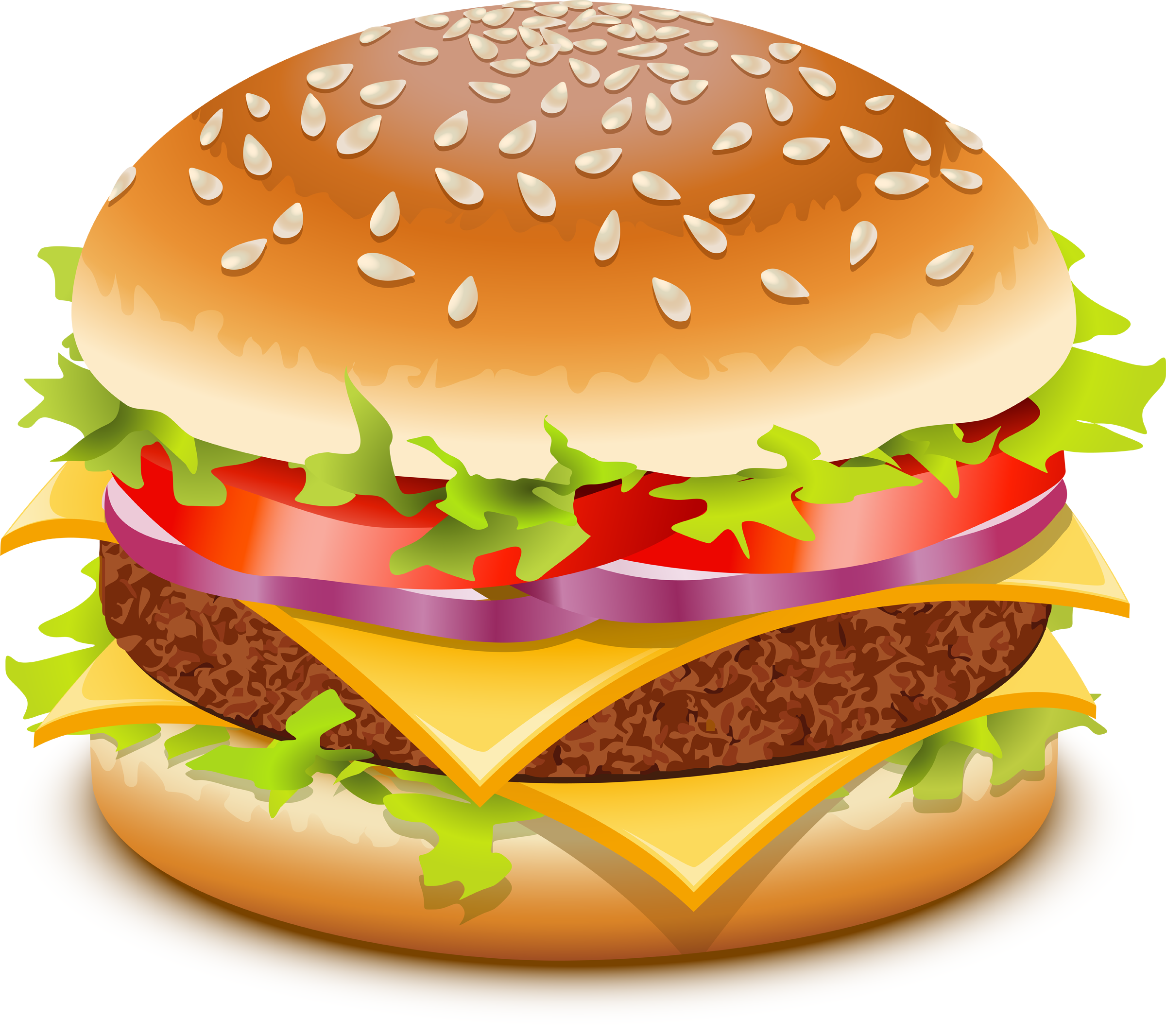 Hamburger Sandwich Ten 