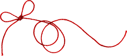 Red String Bow Clipart 