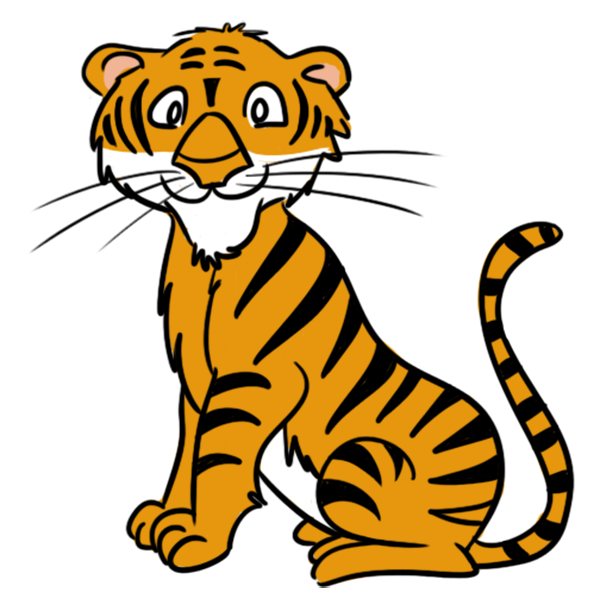 Tiger Cub Clipart 