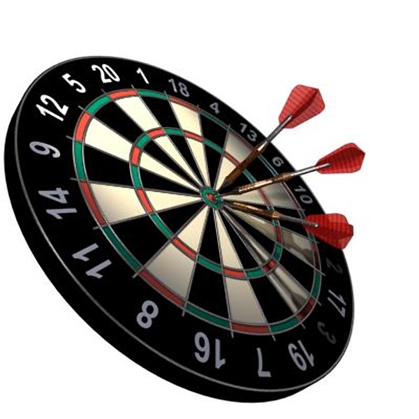 Dart Board Clip Art 