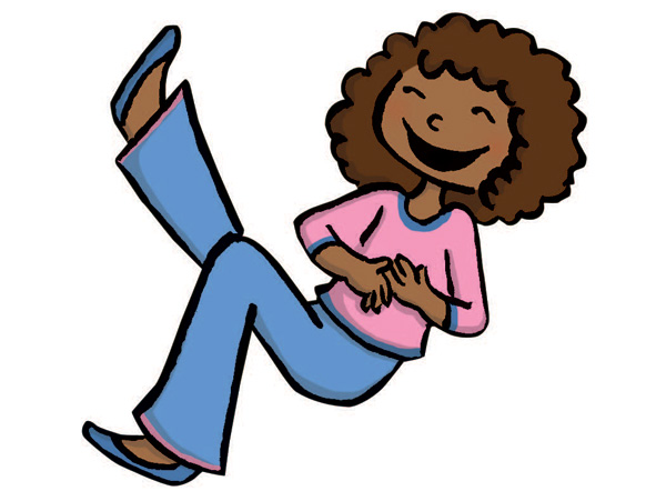 funny laughing clipart